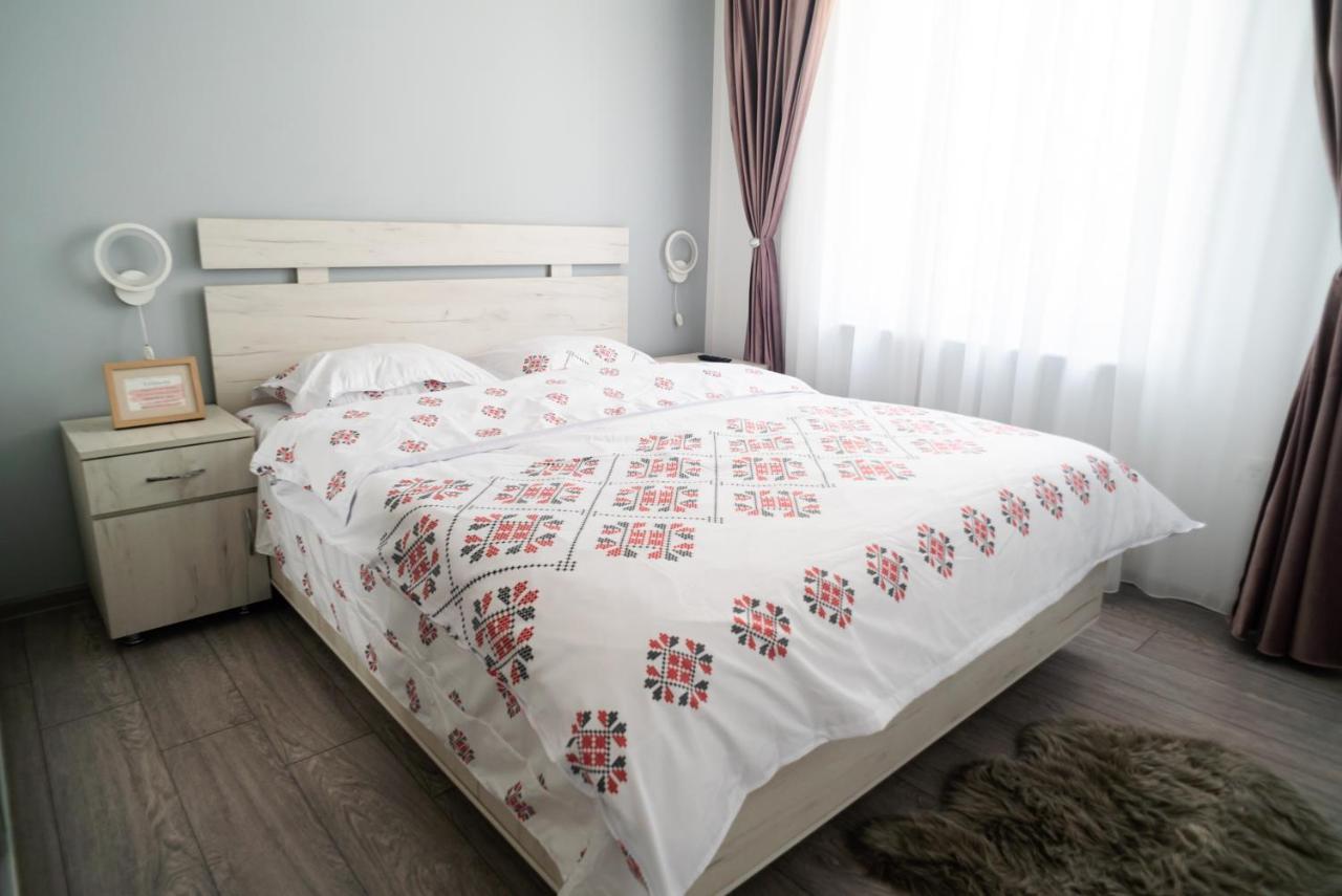 Popasul Dacului Calator Apartment ฮูเนโดอารา ภายนอก รูปภาพ